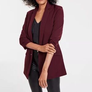 INC International Concepts 3/4 Sleeve Blazer